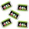 Big Dot of Happiness Scientist Lab - Mini Candy Bar Wrapper Stickers - Baby Shower or Birthday Party Small Favors - 40 Count